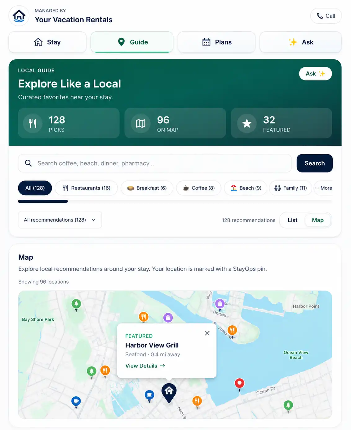 StayOps Local Guide preview